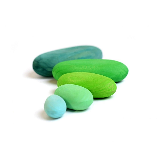 Bumbu Toys Kiezelstenen groen