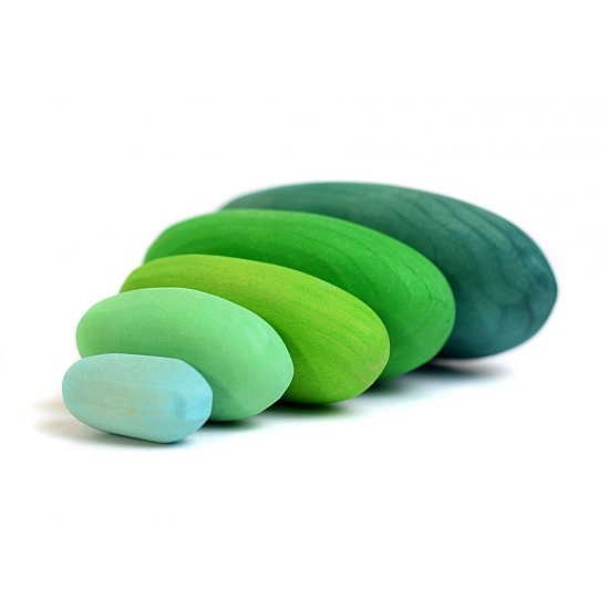 Bumbu Toys Kiezelstenen groen