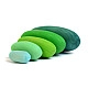 Bumbu Toys Kiezelstenen groen