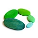 Bumbu Toys Kiezelstenen groen