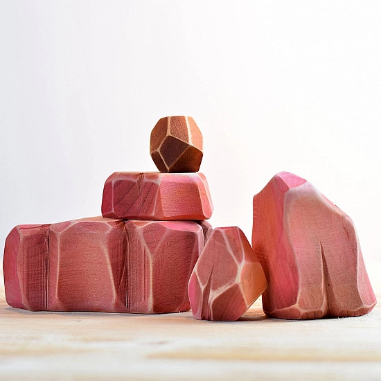 Bumbu Toys Savanne rotsblokken