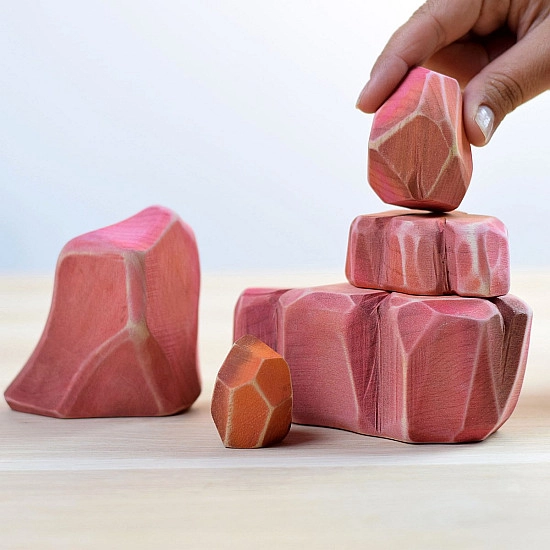 Bumbu Toys Savanne rotsblokken