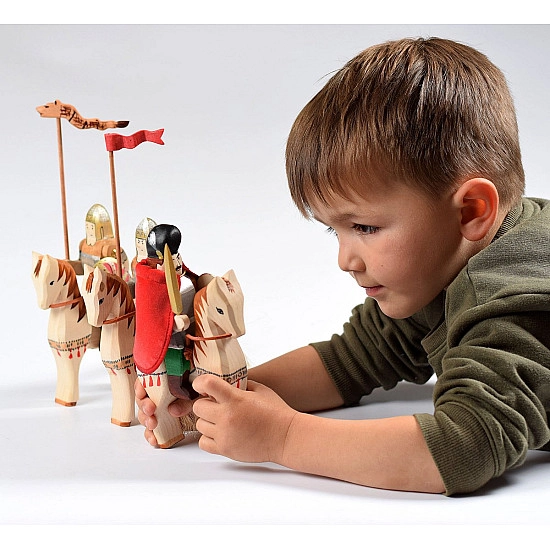 Bumbu Toys Ridder met paard - SET