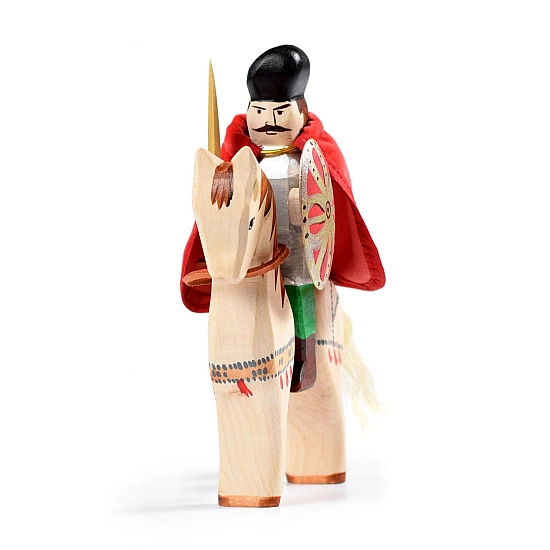 Bumbu Toys Michael de Dappere met paard - SET