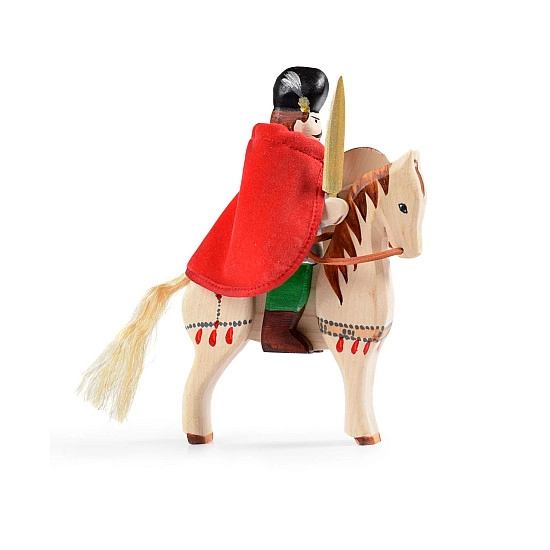 Bumbu Toys Michael de Dappere met paard - SET