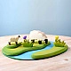 Bumbu Toys Schaap en lammetje bij de rivier - SET