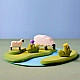 Bumbu Toys Schaap en lammetje bij de rivier - SET