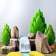 Bumbu Toys Waterval met rotsblokken met mos en rivier - SET