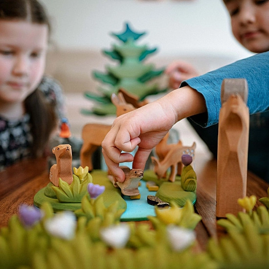 Bumbu Toys Waterval met rotsblokken en rivier - SET