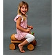 Dynamiko houten loopwagen rups groen/blauw 