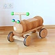 Dynamiko houten loopwagen rups groen/blauw 
