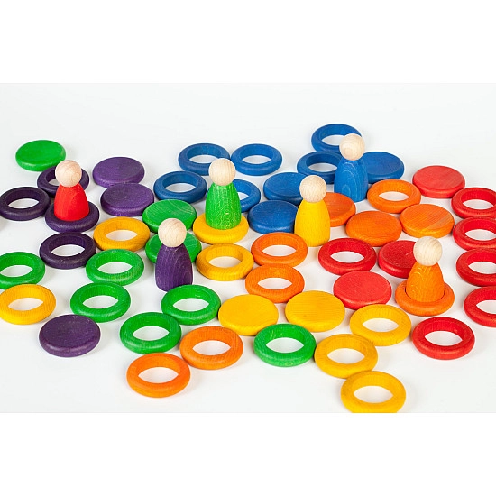 Grapat Nins, ringen & munten