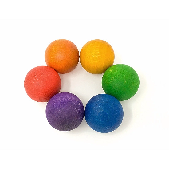 Grapat 6 Ballen (6 kleuren) 