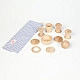 Grapat Naturel houten schatten, 10-delig