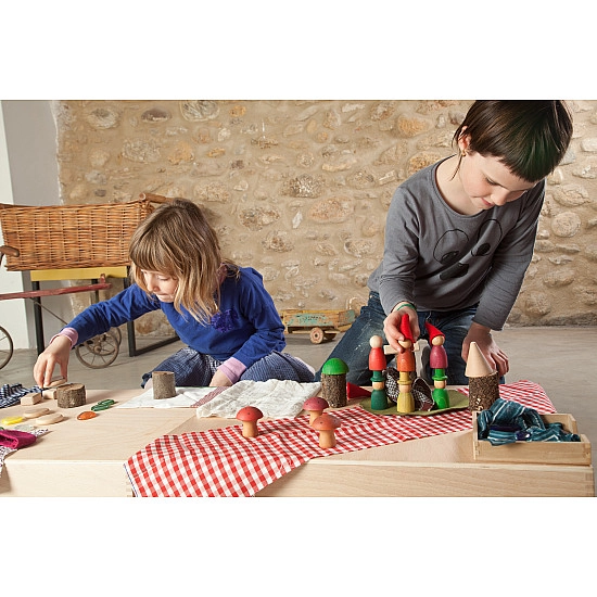 Grapat Nins in het bos 