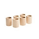 Grapat 6 Grote houten bekers naturel