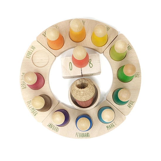 Grapat Jaarkalender in Nederlands