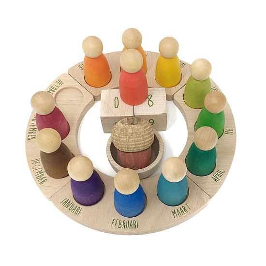 Grapat Jaarkalender in Nederlands