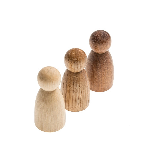 Grapat 3 Nins (3 houtsoorten)