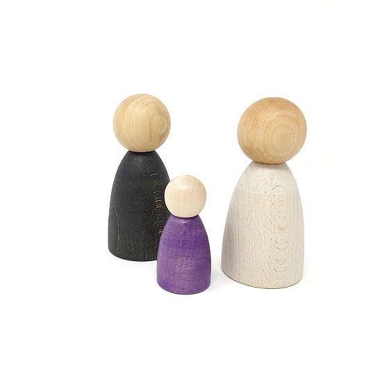 Grapat Nins Volwassen licht hout