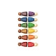 Grapat 3 donkere Nins (warme kleuren) 