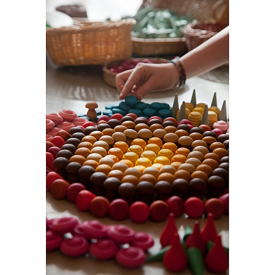 Grapat Mandala Paddenstoelen