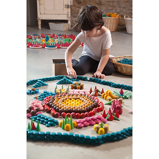 Grapat Mandala Paddenstoelen