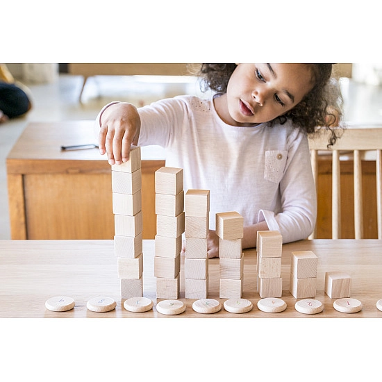 Grapat Munten met cijfers 