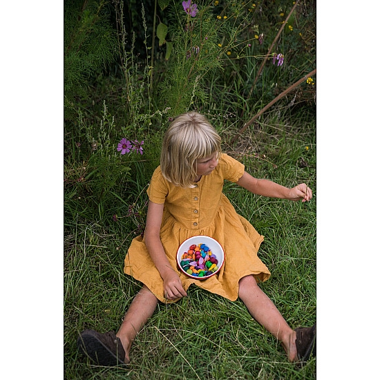 Grapat Mandala Paddenstoelen regenboog