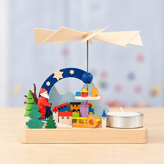 Graupner Theelichtpiramide kerstman
