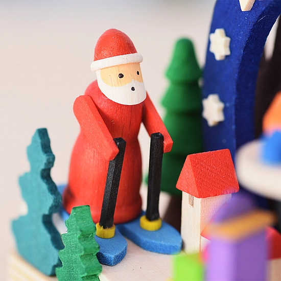 Graupner Theelichtpiramide kerstman