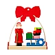 Graupner Kersthanger boog met strik Kerstman - met slee