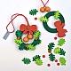 Graupner Kersthanger adventskrans met kerstballen groen