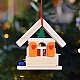Graupner Kersthanger huisje van de kerstman in de bakkerij