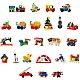 Graupner Holzminiaturen adventskalender met 24 houten kersthangers