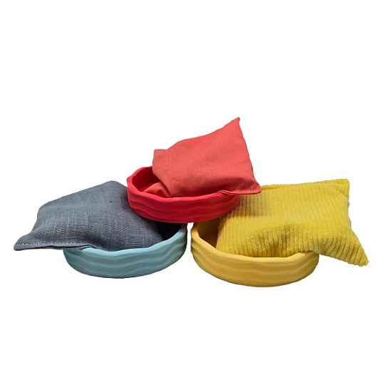 Grennn x Little Botanic label Waves Basis Speelset Pastel