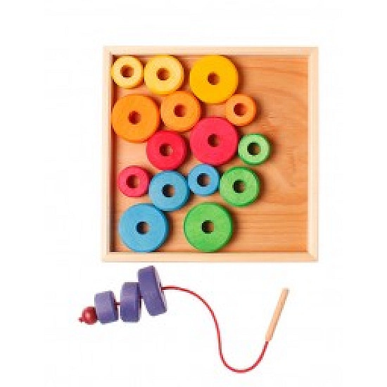 Grimm's Rijgen met schijven