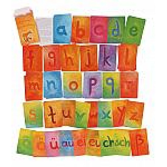 Grimm's Kaarten alfabet A-Z kleine letters
