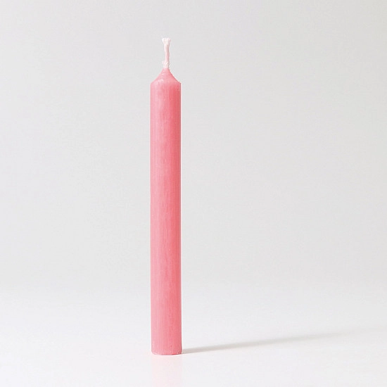 Candle 10% beeswax pink