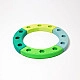 Grimm's Jaarring 12 groen blauw