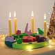 Grimm's Jaarring 12 groen blauw