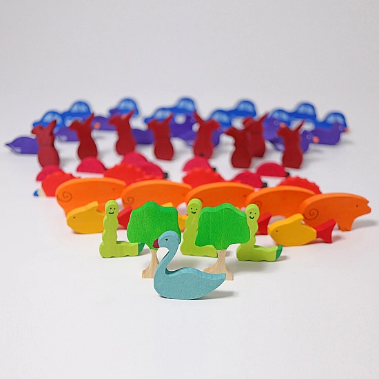 Grimm's Figuren om te rekenen en te tellen