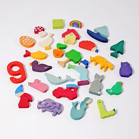 Grimm's Alfabet figuren
