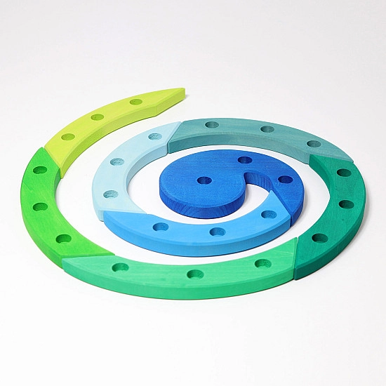 Grimm's Spiraal 24 blauw groen