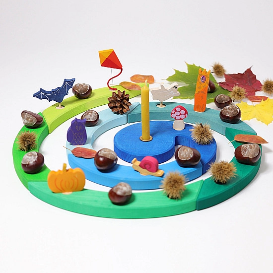 Grimm's Spiraal 24 blauw groen