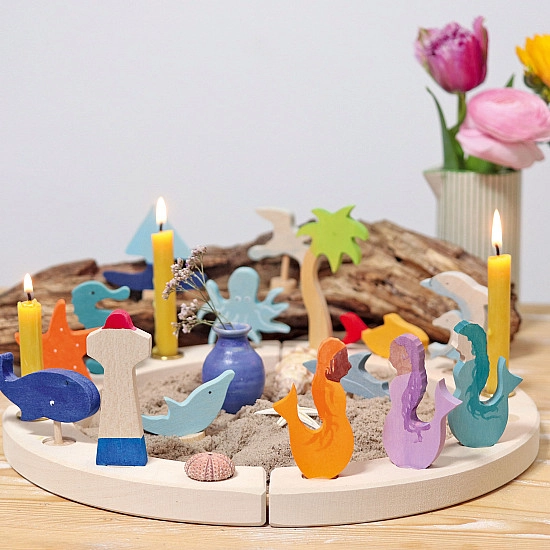 Grimm's Steker zeemeermin Amethist