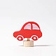 Grimm's Steker auto rood