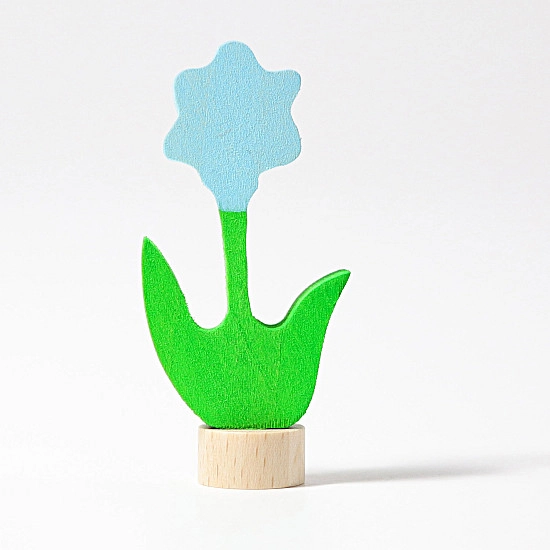 Grimm's Steker bloem blauw