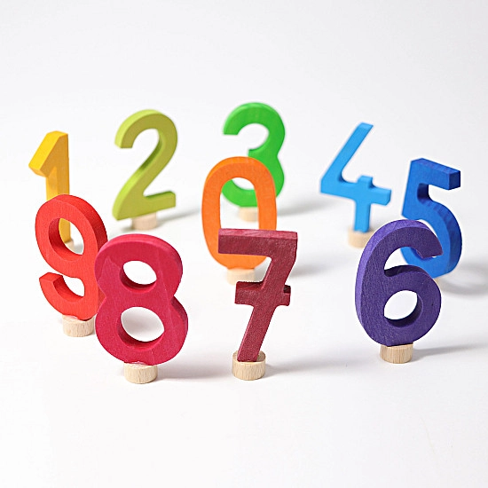 Grimm's Steker getal cijfer 8 strak