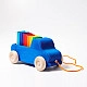 Grimm's Vrachtwagen blauw met lading en koord